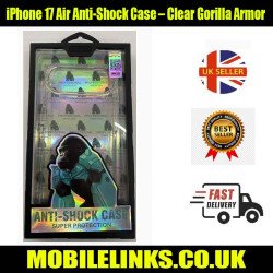 iPhone 17 Air Anti-Shock Case – Clear Gorilla Armor | Heavy Duty Protection